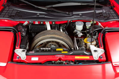1991 Acura NSX in Formula Red over Black