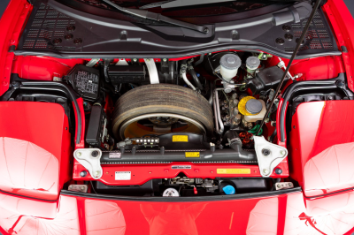 1991 Acura NSX in Formula Red over Black