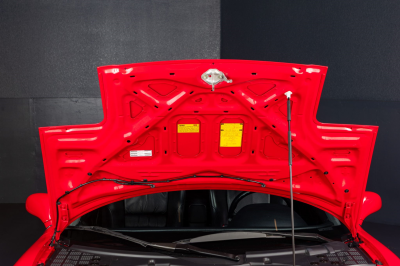 1991 Acura NSX in Formula Red over Black