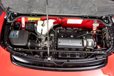 1991 Acura NSX in Formula Red over Black