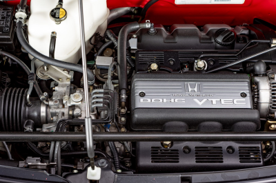 1991 Acura NSX in Formula Red over Black
