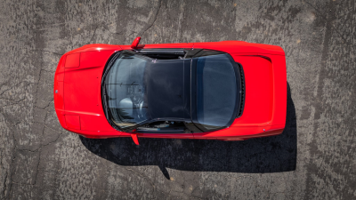 1991 Acura NSX in Formula Red over Black