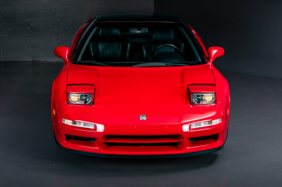 1991 Acura NSX in Formula Red over Black