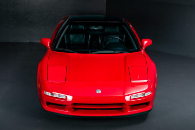 1991 Acura NSX in Formula Red over Black