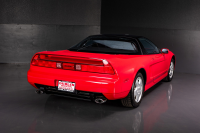 1991 Acura NSX in Formula Red over Black
