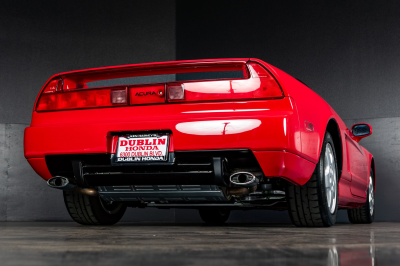 1991 Acura NSX in Formula Red over Black