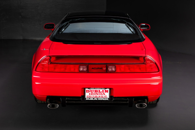 1991 Acura NSX in Formula Red over Black