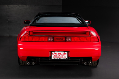 1991 Acura NSX in Formula Red over Black