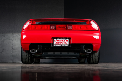 1991 Acura NSX in Formula Red over Black
