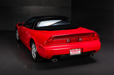 1991 Acura NSX in Formula Red over Black