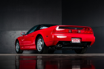 1991 Acura NSX in Formula Red over Black