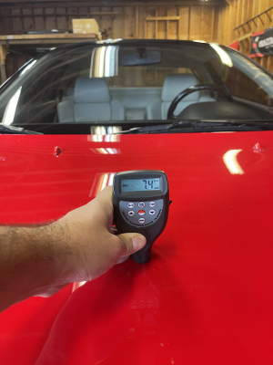 1991 Acura NSX in Formula Red over Ivory