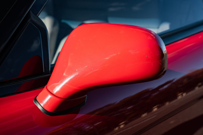 1991 Acura NSX in Formula Red over Ivory