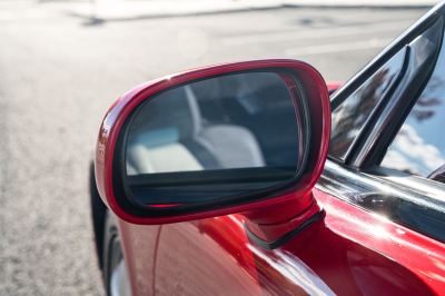 1991 Acura NSX in Formula Red over Ivory