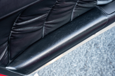 1991 Acura NSX in Formula Red over Ivory