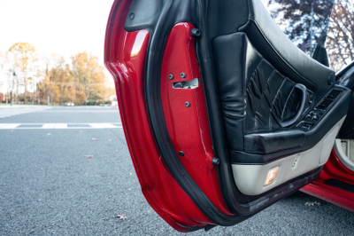 1991 Acura NSX in Formula Red over Ivory