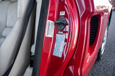 1991 Acura NSX in Formula Red over Ivory