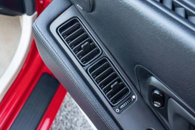 1991 Acura NSX in Formula Red over Ivory