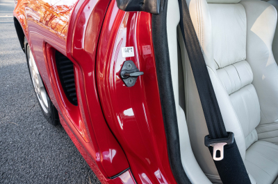 1991 Acura NSX in Formula Red over Ivory