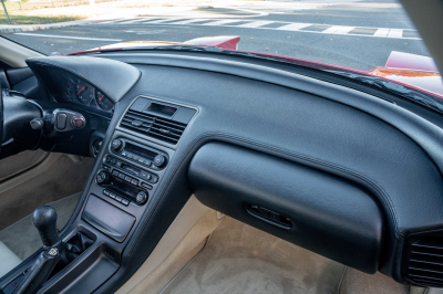 1991 Acura NSX in Formula Red over Ivory