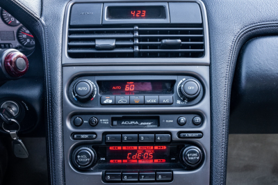 1991 Acura NSX in Formula Red over Ivory