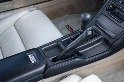 1991 Acura NSX in Formula Red over Ivory