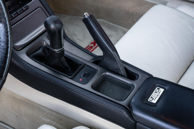 1991 Acura NSX in Formula Red over Ivory