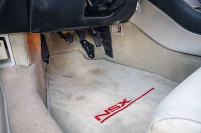 1991 Acura NSX in Formula Red over Ivory