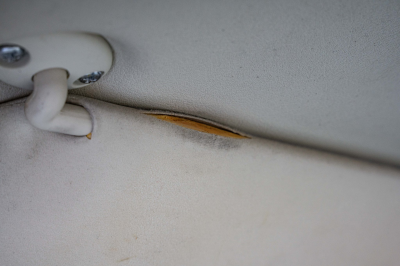 1991 Acura NSX in Formula Red over Ivory