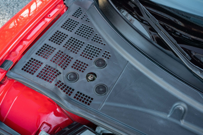 1991 Acura NSX in Formula Red over Ivory