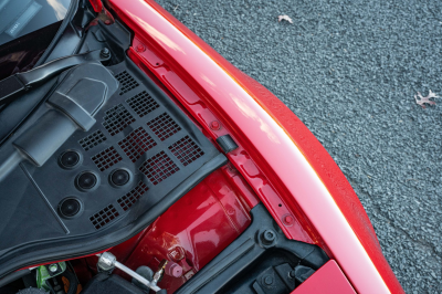 1991 Acura NSX in Formula Red over Ivory
