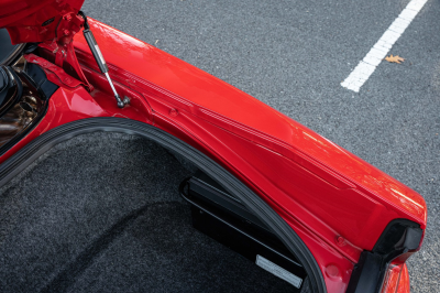 1991 Acura NSX in Formula Red over Ivory