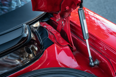 1991 Acura NSX in Formula Red over Ivory
