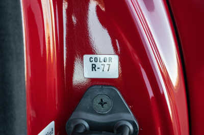1991 Acura NSX in Formula Red over Ivory