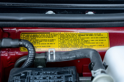 1991 Acura NSX in Formula Red over Ivory