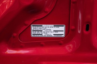 1991 Acura NSX in Formula Red over Ivory