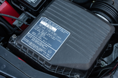 1991 Acura NSX in Formula Red over Ivory