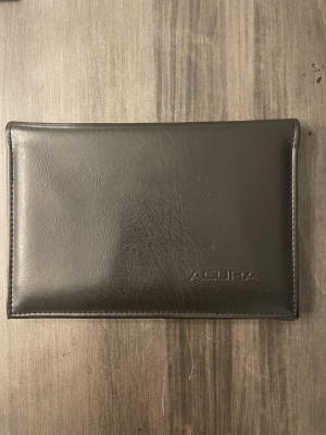 1991 Acura NSX in Formula Red over Ivory