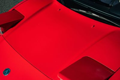 1991 Acura NSX in Formula Red over Ivory