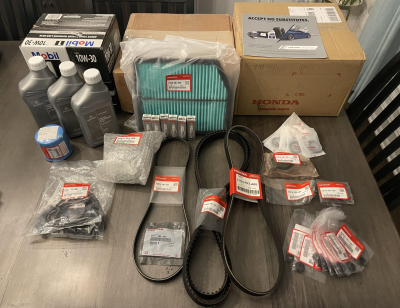 1991 Acura NSX in Formula Red over Ivory