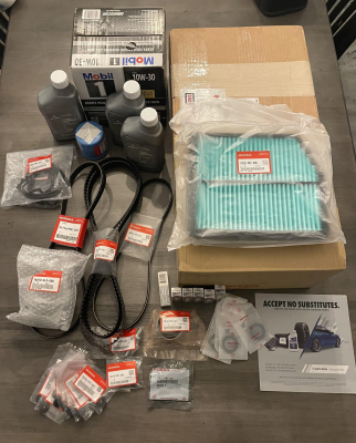 1991 Acura NSX in Formula Red over Ivory