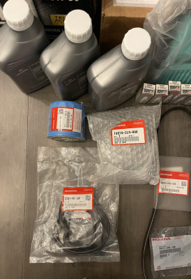 1991 Acura NSX in Formula Red over Ivory