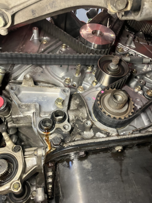 1991 Acura NSX in Formula Red over Ivory