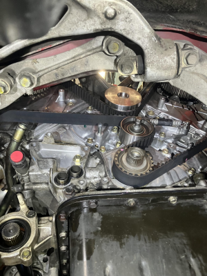 1991 Acura NSX in Formula Red over Ivory