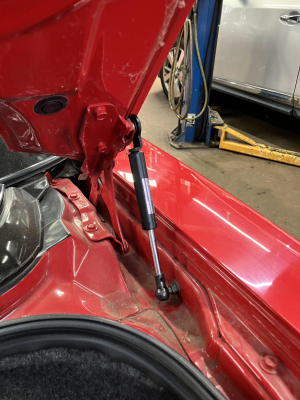 1991 Acura NSX in Formula Red over Ivory