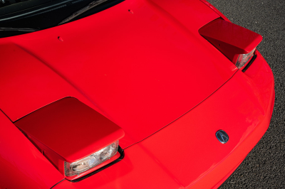 1991 Acura NSX in Formula Red over Ivory