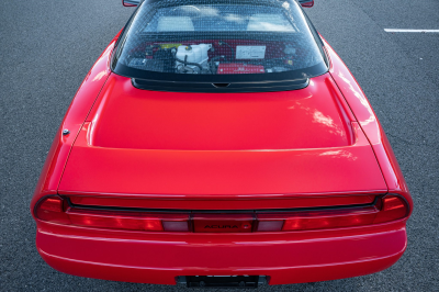 1991 Acura NSX in Formula Red over Ivory