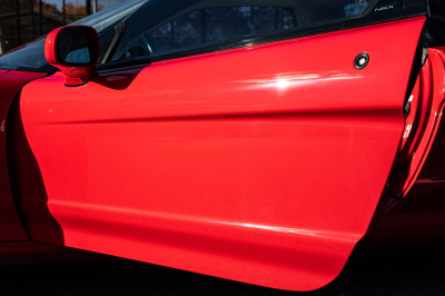 1991 Acura NSX in Formula Red over Ivory