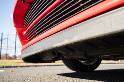 1991 Acura NSX in Formula Red over Ivory