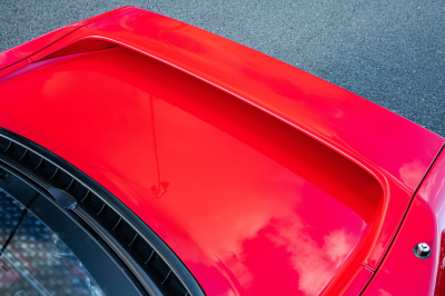 1991 Acura NSX in Formula Red over Ivory